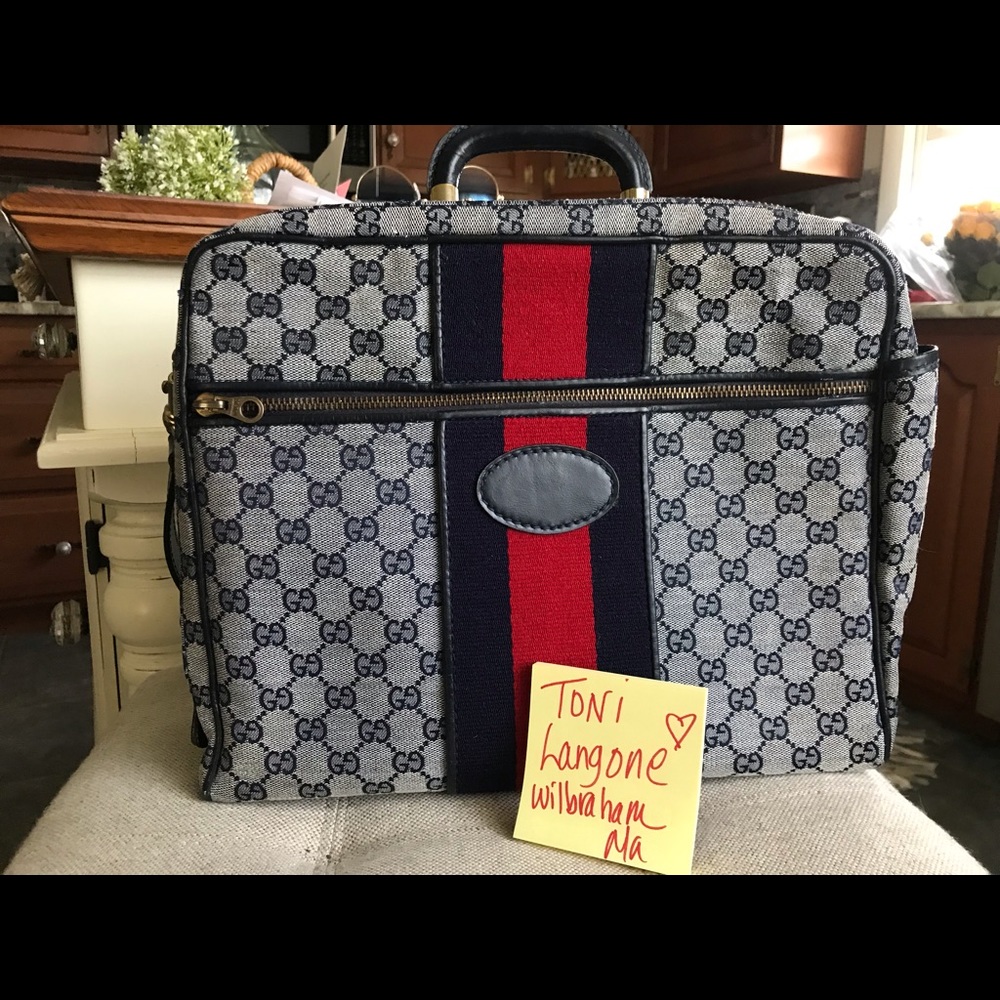 SOLD Vintage Gucci travel bag/laptop bag